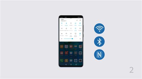 connect Huawei to nfc